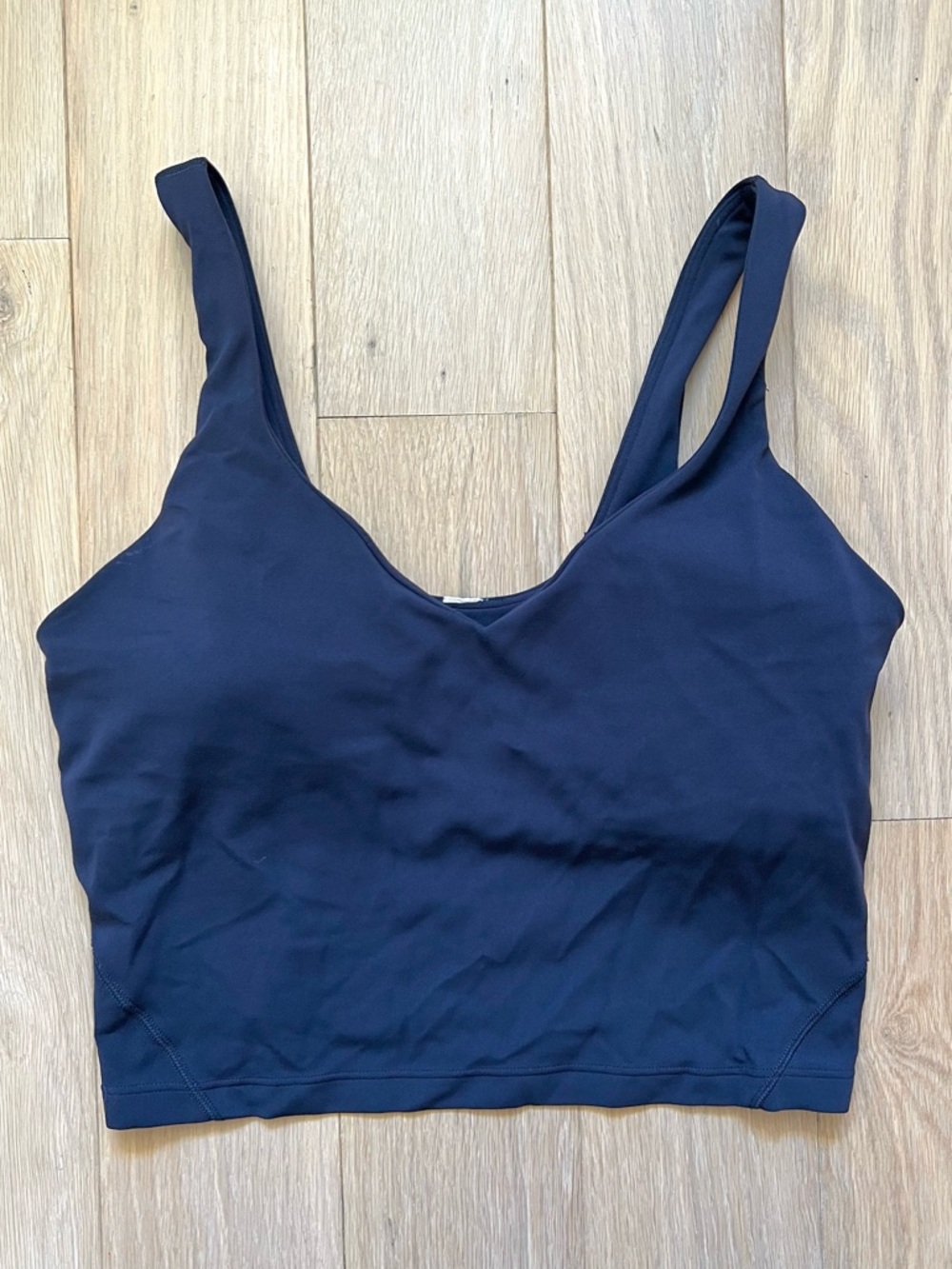 lululemon athletica Align Tank Top True Navy V‑Neck Crop Tank - Picture 3 of 10